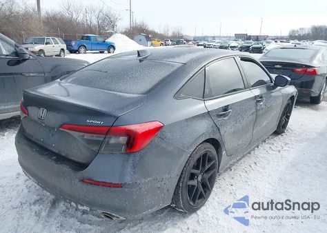 2023 Honda Civic Sport from USA, damaged, VIN 2HGFE2F51PH537171